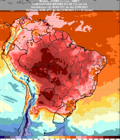 calor, brasil 